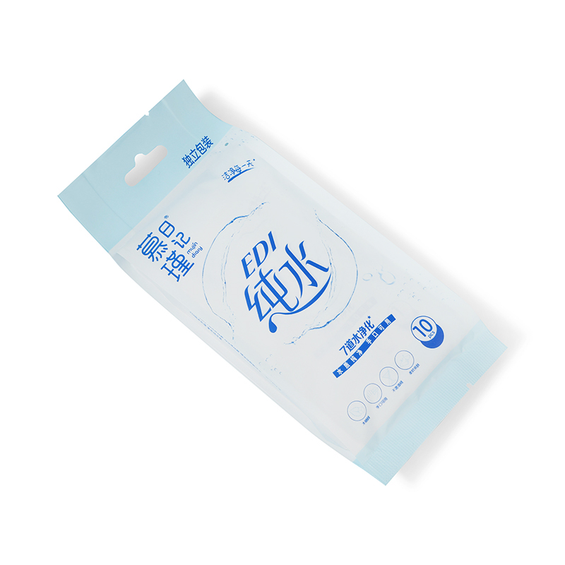 99%-os vízhipoallergén Aqua Pure Sensitive Baba törlőkendők Egy törlőkendő